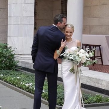 Boston Library Wedding Video: Epitome of Elegance