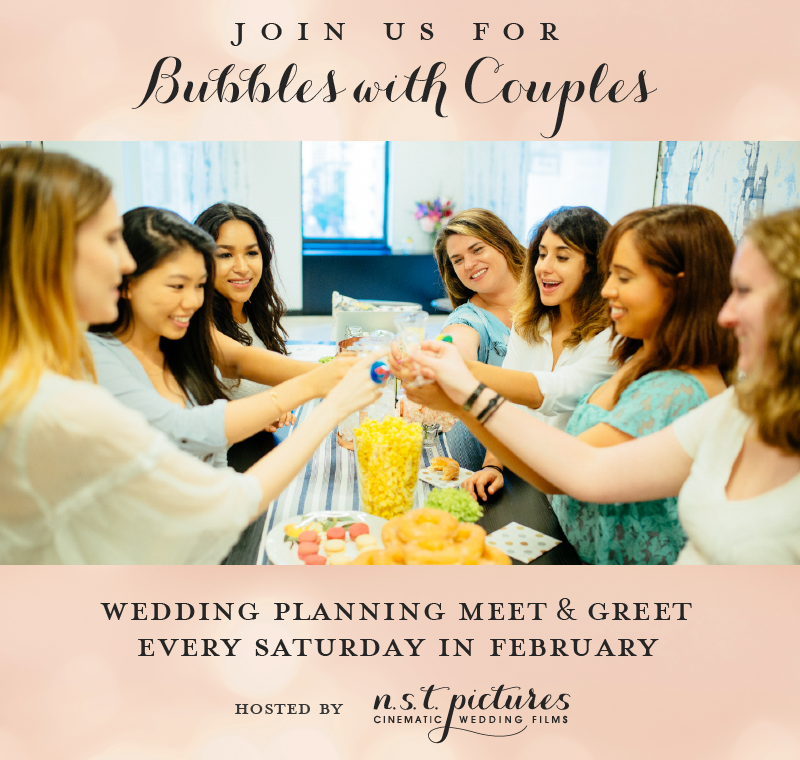 Bubbles with Couples Bride Invite 3 01 - Join us for Bubbles With Couples - Free Wedding Planning Event!