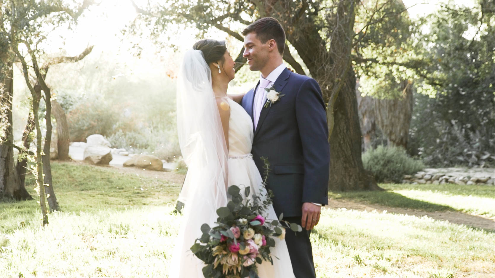 Sheena & Adam Descanso Gardens Wedding Video