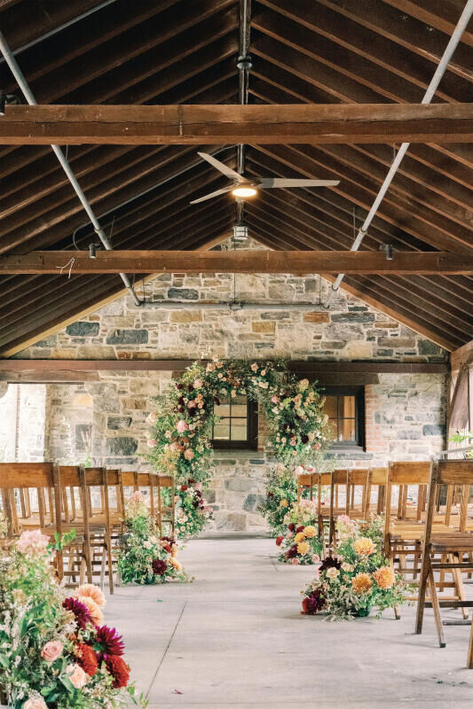 blake and matt blue hill at stone barns 3 224287 1666823433 - The Stunning Rustic Charm Wedding Featured in Carats &amp; Cake
