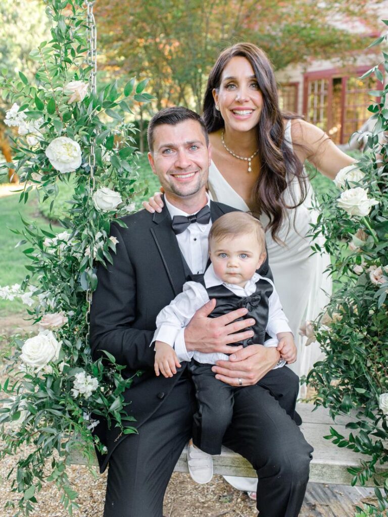 kids 768x1024 - A Glamorous Greenery-Filled Wedding Featured in Style Me Pretty