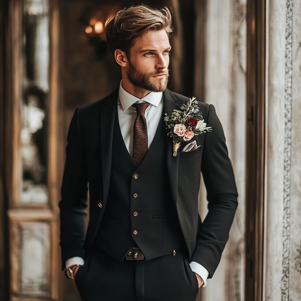 winter grooms attire - Style Down the Aisle: 7 Ways to Improve the Groom's Attire